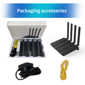 Caja de plástico negra IPQ6000 AX1800 Gigabit <span class=keywords><strong>Modem</strong></span> <span class=keywords><strong>Wifi</strong></span> 6 <span class=keywords><strong>Router</strong></span> del fabricante de los productos en venta al por mayor - Product Image 6