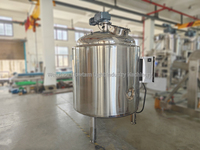 500l 1000l 2000l Waaier Mixer Mengen Roestvrijstalen Vruchtensap Mengtank Met Verwarming