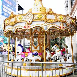 Manèges de parc d'attractions Merry Go Round <span class=keywords><strong>Manege</strong></span> pour <span class=keywords><strong>enfants</strong></span> 12-16 sièges Carrousel pour <span class=keywords><strong>enfants</strong></span> - Product Image 2