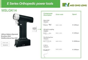 Huisdier Orthopedische Chirurgische Instrumenten Veterinaire Boor Zag Dier Orthopedische Boor En Zag Dierenarts Orthopedische Boor Instrument Set - Product Image 3