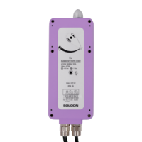 ExS6061SF-15DFK-1/230V - Actionneur de registre coupe-feu et anti-fumée antidéflagrant, retour par ressort en 1 seconde, 15 Nm, marche/arrêt, 230 V