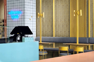 Pietra lavica del giardino della pietra angolare del mosaico della pietra lavica di arte blu cielo fatta in cina - Product Image 5