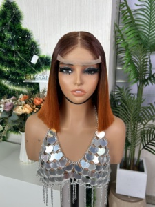 Peluca Bob SDD 5*5 con Cierre, 100% Cabello Humano, Color Mixto, Sin Pegamento, Liso Natural - Product Image 1