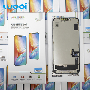 หน้าจอ Oled แบบนุ่มหน้าจอ LCD แบบแข็งสำหรับ iPhone 13Pro 14Pro 15 Pro <span class=keywords><strong>11</strong></span> 12 13 14 15 Pro Max หน้าจอแสดงผล Jk Zy Gx Dd Rj ในตัวเครื่อง - Product Image 1