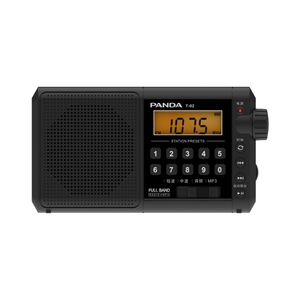 Radio portable multifonction 3 bandes AM FM SW avec support ATS et horloge, lecture de carte SD MP3 WMA – Vente chaude usine - Product Image 3
