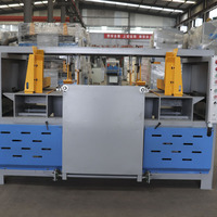 Machine à encocheuse industrielle à double tête pour la production de palettes en bois