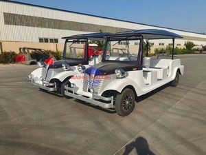 Carrito de Golf Eléctrico de Lujo, Clásico, Vintage, de 6 Plazas, con Batería de Litio, Certificado CE, Construcción Metálica de Alta Calidad, Turístico - Product Image 3