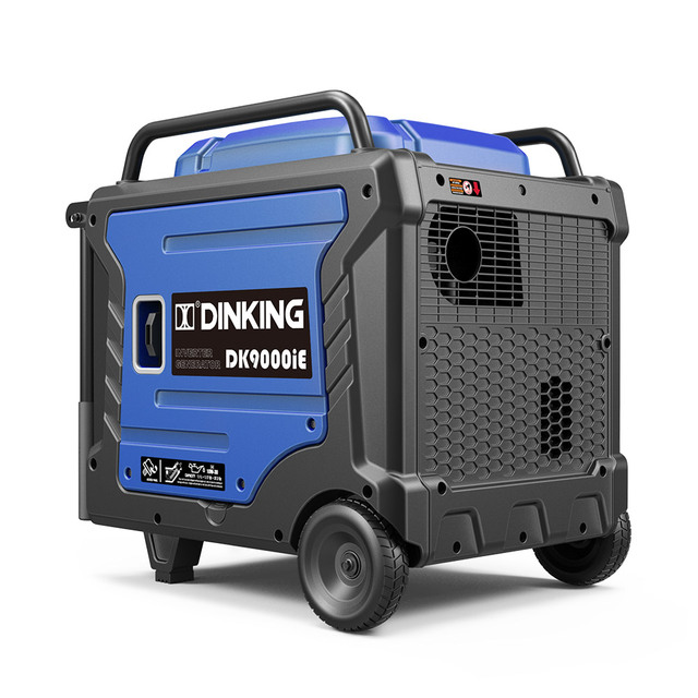 Dinking Gas Gasoline LPG Dual Fuel 7.6KW Digital Inverter Portable Petrol Silent Generators