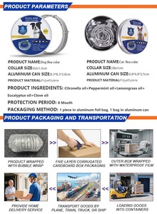 <span class=keywords><strong>Collar</strong></span> <span class=keywords><strong>Antipulgas</strong></span> <span class=keywords><strong>y</strong></span> <span class=keywords><strong>Garrapatas</strong></span> para Perro, Protección de 8 Meses, Natural <span class=keywords><strong>y</strong></span> Seguro, Paquete de 2 - Product Image 5