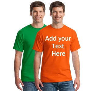 Bán buôn tùy chỉnh in bông poly pha trộn t Áo sơ mi 50/50 polyester và cotton t Áo sơ mi - Product Image 1