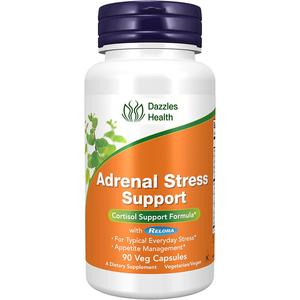 Capsules Santé Cortisol : Soulagement du Stress, Équilibre de la Réponse Cortisol, Relaxation, Sommeil Profond, Magnésium, <span class=keywords><strong>L</strong></span>-Théanine, Ashwagandha – Améliorées - Product Image 1