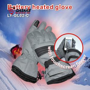 Snowboarding Skiing Battery Heated Full-Finger Waterproof Thinsulate-Winter Warm Outdoor Full Finger Touchscreen Ski <b>Gloves</b> - Product Image 4