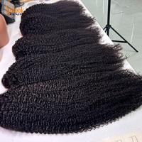 Perruques en cheveux humains indiens bruts, bouclés Jerry, style kinky, sans colle, avec dentelle frontale HD 13x6 et 13x4, pour femmes noires – Fournisseur de confiance