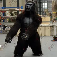 Drôle Gonflable-gorille Costume Pour Adultes Nouveauté Déguisement Partie  Porter Mascarades Cosplay Party Costume