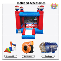 Château gonflable pour enfants AirFunPro en PVC, populaire, pour l'extérieur, avec une capacité de 10 personnes