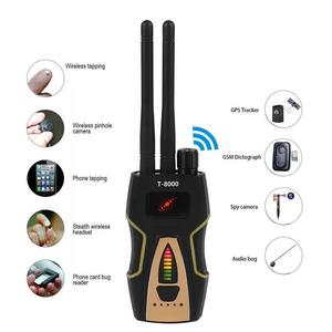 Regis T8000 báo động cá nhân chống gián điệp không dây RF tín hiệu GSM âm thanh Finder GPS scan Detector độ nhạy cao 1 năm bảo hành - Product Image 1