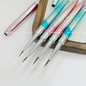Pincel Kolinsky para Arte de Uñas, Pincel para Pintar Flores con Acuarela, Pincel Profesional para Manicura de Salón, Pincel para Dibujar Arte de Uñas, Venta al por Mayor - Product Image 3