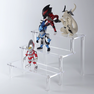 Hot bán tùy chỉnh rõ ràng mạnh mẽ <span class=keywords><strong>Acrylic</strong></span> hiển thị Riser/Đứng <span class=keywords><strong>Acrylic</strong></span> Multi-Tier Rack hiển thị - Product Image 2