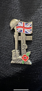 Regalo di decorazione dal design unico per non dimenticare la spilla con risvolto con bandiera union Jack - Product Image 6