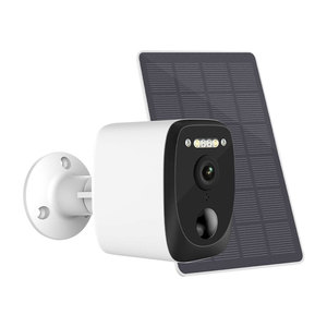 Cámara solar <span class=keywords><strong>de</strong></span> baja potencia para interior/exterior, dispositivo <span class=keywords><strong>de</strong></span> detección humana PIR compatible con Android, <span class=keywords><strong>Apple</strong></span> IOS, H.264 + H.265, detección humana <span class=keywords><strong>de</strong></span> IA, 2, 2, 1, 2, 2 - Product Image 1
