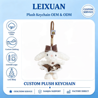Gantungan Boneka Kelinci Putih Jahitan Tangan, Tali Kunci Kelinci, Rok Renda Pita, Hiasan Bunga Rajut, Hadiah Cantik, Dekorasi Tas Ransel
