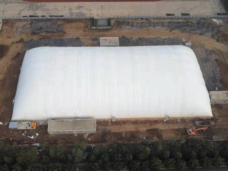 Tensile Structure Inflatables Airdome Project Flame Retardant Inflatable Membrane Tent for Tennis ...