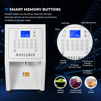 MOSEENER Elektrische Matcha Poederdoseermachine, Fruitpoederdoseermachine, Fruktose Dispenser voor Melktheewinkels