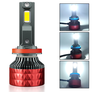 อุปกรณ์เสริมในรถยนต์ไฟ 100 W D60 LED ไฟหน้าหลอดไฟ LED ไฟหน้า H4 H1 <span class=keywords><strong>H3</strong></span> H7 H11 9005 9006 880 H13 faros ไฟ LED หมอก - Product Image 2