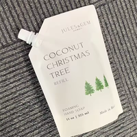 Pochette à bec de recyclage personnalisée 500ml 1l savon à lessive en poudre emballage de liquide vaisselle sac à bec verseur sacs de recharge de lavage détergent