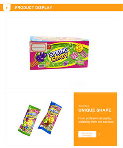 Halal divertido afrutado primavera dedo caramelos dedo <span class=keywords><strong>Guess</strong></span> primavera anillo piruleta juguete duro piruleta caramelo - Product Image 2