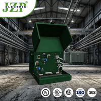 JZP Déploiement Rapide Utilitaire Grade 100-150kVA Monophasé Pad Monté Transformateur Prix Usine pour Alimentation en Zone