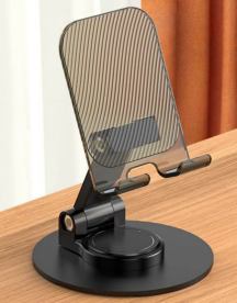 New 360-degree Multi-functional Folding Metal Rotating Mobile <strong>Phone</strong> <strong>Stand</strong> Portable Non-slip Desktop <strong>Lazy</strong> Live <strong>Stand</strong> - Product Image 2