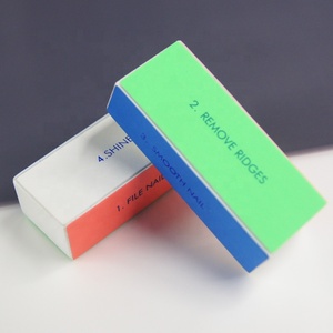 Móng Tay Các Tập Tin 4 Bên Sponge <span class=keywords><strong>Nail</strong></span> Buffer Đánh Bóng Chà Nhám Khối 4 Bên Đầy Màu Sắc Móng Tay Tập Tin - Product Image 4
