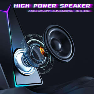 Altavoces Estéreo 2.0 para Computadora de Escritorio, Portátiles, Multimedia, con Alimentación USB, para Juegos de PC - Product Image 2