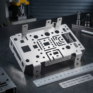 Pièces de tôlerie personnalisées, fabrication de tôlerie et service de poinçonnage - Product Image 1