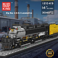 Moule King 12049 motorisé Big Boy 4-8-8-4 Train modèle blocs haute qualité bon prix bloc jouets éducatifs
