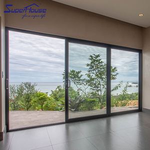 Superhouse as2047 nhôm bão trượt Tác động kháng <span class=keywords><strong>Windows</strong></span> Florida trượt cửa kính - Product Image 5