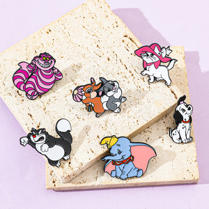 Broches de esmalte de dibujos animados, broches de dinosaurio Panda personalizados, bolsa, ropa, Pin de solapa, insignias, joyería divertida del zoológico - Product Image 6