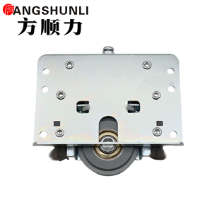 Herrajes para puertas correderas de hierro y plástico con superficie rociada de zinc para muebles, ruedas de rodillos para armarios y accesorios - Product Image 4