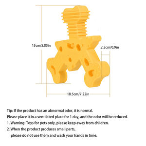 Özel peynir lezzet köpek çiğnemek kemik dayanıklı yıkılmaz naylon köpek oyuncaklar agresif <span class=keywords><strong>Chewers</strong></span> için günlük kullanım için Modern tarzı - Product Image 5