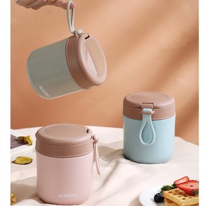 Recipiente Térmico para Alimentos con Aislamiento al Vacío de Acero Inoxidable, Libre de BPA, con Logotipo Personalizado y Tapa para Niños - Product Image 5