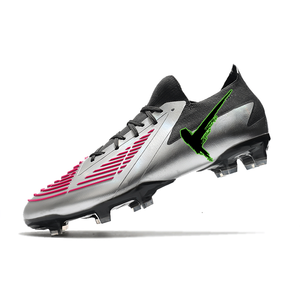 Men's Classic Breathable <strong>Football</strong> Boots Low Ankle Lace up Soccer Predator <strong>Mania</strong> 22 FG Silver Pink Top Grade Winter Summer - Product Image 6