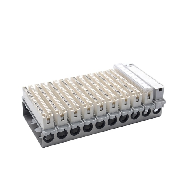 MT-2201 6442 3 230-10 Krone Type 10 Way 100 Pair Back Mount Frame for LSA Module