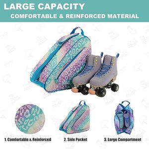 <span class=keywords><strong>Bolsa</strong></span> <span class=keywords><strong>para</strong></span> <span class=keywords><strong>Patines</strong></span> de Hielo, <span class=keywords><strong>Patines</strong></span> en Línea, <span class=keywords><strong>Patines</strong></span> de Ruedas y <span class=keywords><strong>Patines</strong></span> Cuádruples - Niños y Adultos - Product Image 5