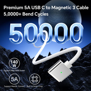 <span class=keywords><strong>Chargeur</strong></span> 140W compatible avec <span class=keywords><strong>MacBook</strong></span> Pro 16/14 pouces et <span class=keywords><strong>MacBook</strong></span> Air 15/13 pouces (2021-2025, M1 M2 M3 M4 M5) |   <span class=keywords><strong>Chargeur</strong></span> magnétique 3-en-1 - Product Image 3