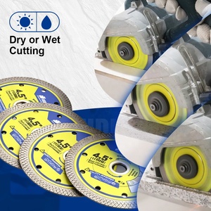 Vente directe usine OEM : Disque diamanté super fin 115 mm à mailles X/V/Y pour coupe à sec et humide, outil abrasif pour carreaux de céramique - Product Image 6