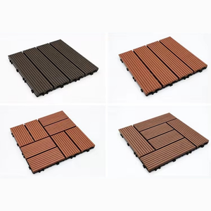 Dalles de terrasse en WPC, dalles de jardin, dalles de patio, dalles de balcon, dalles de terrasse en composite emboîtables - Product Image 4