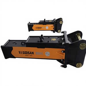 Marteau de démolition robuste pour excavatrice SOOSAN SQ30, marteau hydraulique pour pierre, pour excavatrices de 2,5 à 4,0 tonnes - Product Image 1