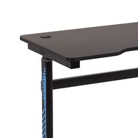 Saitu-Mesa de trabajo de instalación para juegos, escritorio de ordenador, oficina en casa, de Metal, ergonómico, para Gamer, nuevo modelo
