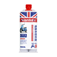Adhésif en résine époxy Nianlida 50 ml pour la réparation de cadre de vélo électrique, de carrosserie de scooter, collage plastique et métal, colle résistante à la chaleur